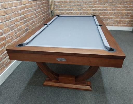 Signature Huntsman Walnut Pool Dining Table: Warehouse Clearance